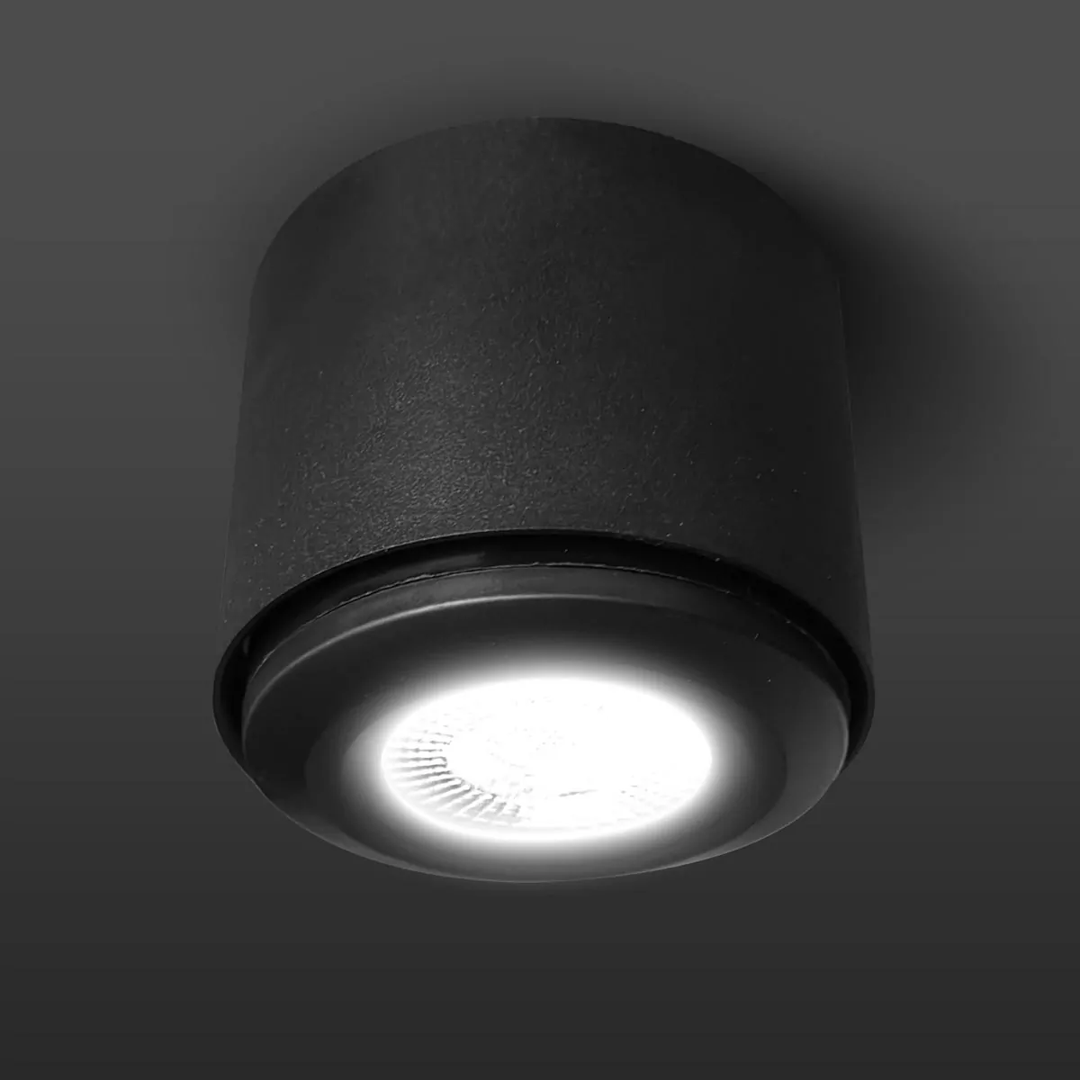 Лампа LED LIGHT SET GX53 lens 60° 12W 4500K чорний купити з